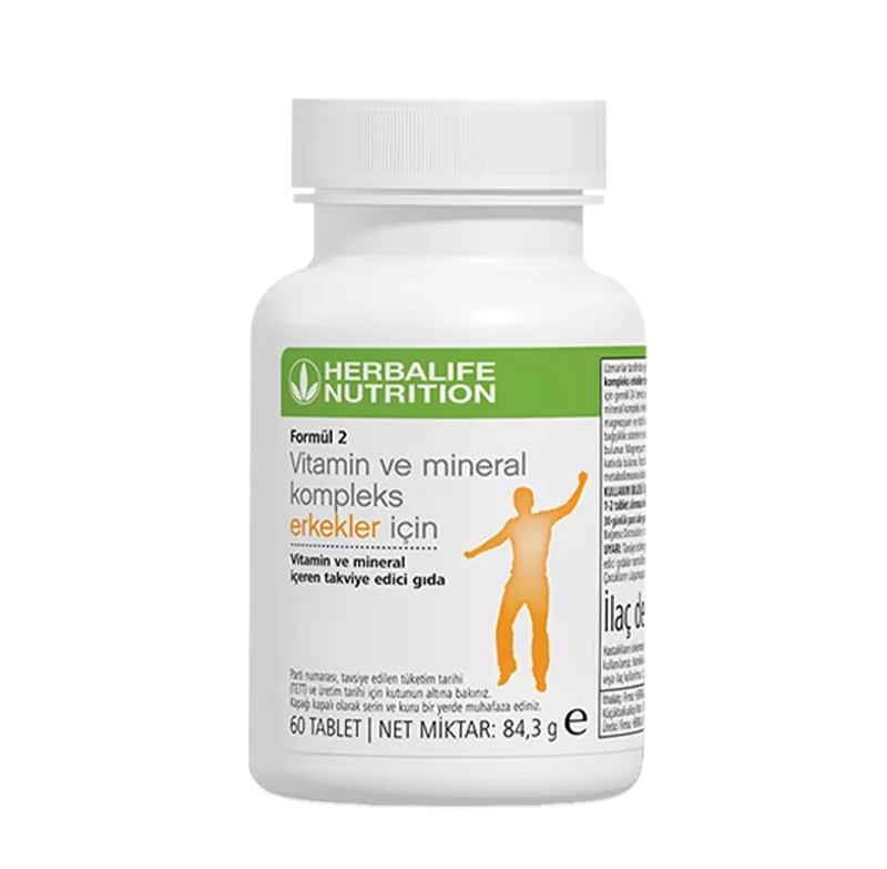 Vitamin ve Mineral Kompleks Erkekler İçin 60 Tablet